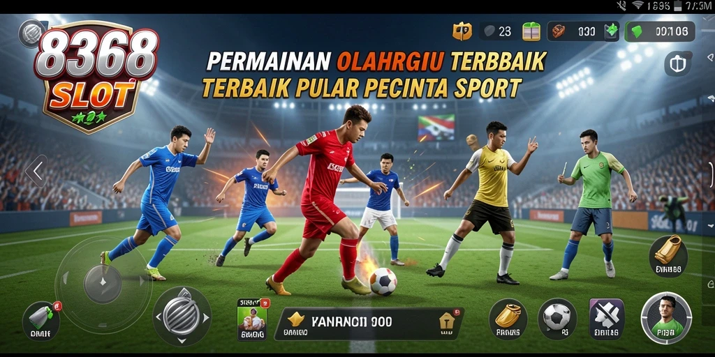 Tampilan menarik dari screenshot 8368SLOT dengan aksi olahraga yang seru.