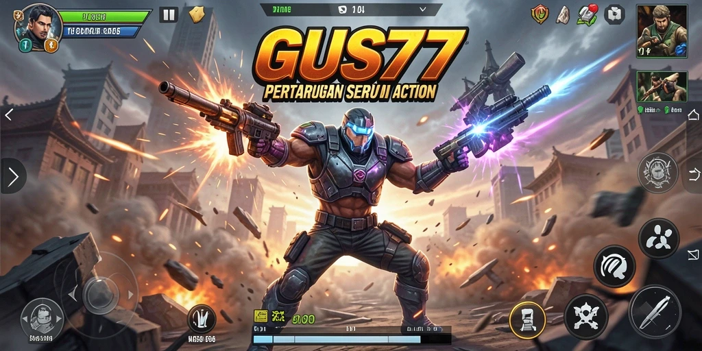 Tampilan gameplay GUS77 yang seru dan menegangkan.
