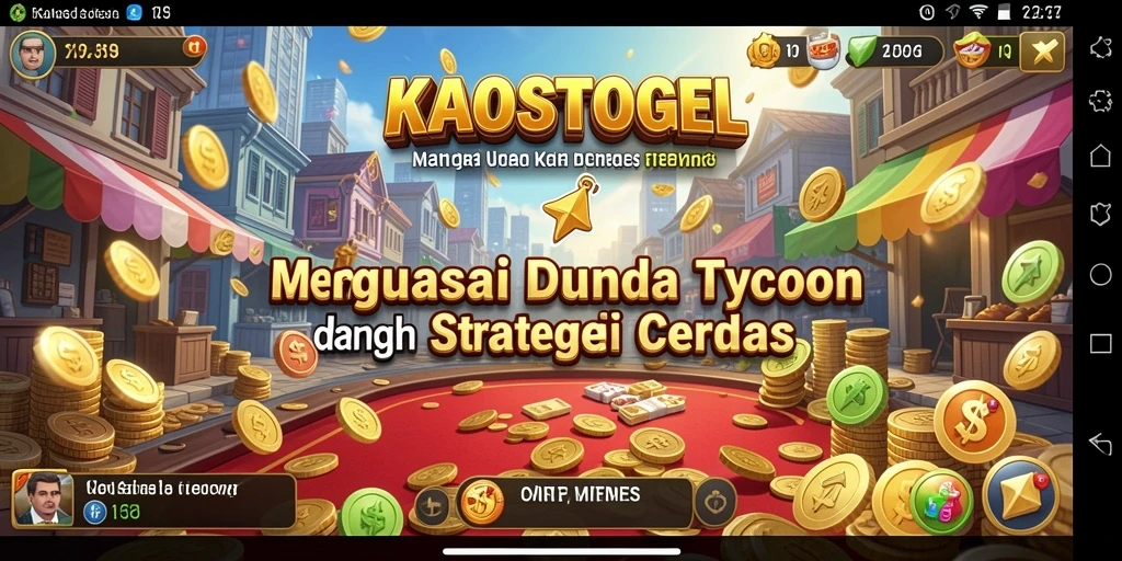 Tampilan gameplay KAOSTOGEL yang menarik dan menantang.