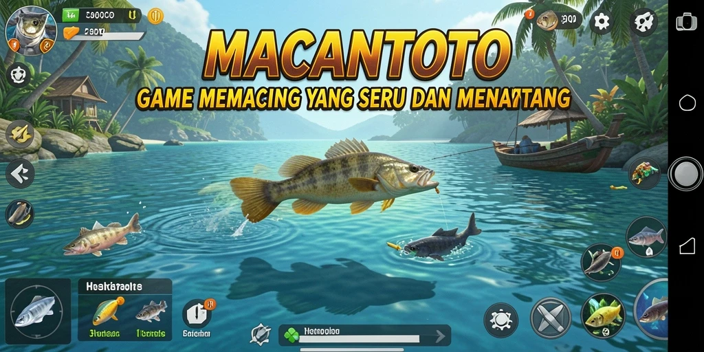 Tangkapan ikan yang menakjubkan di gameplay MACANTOTO.