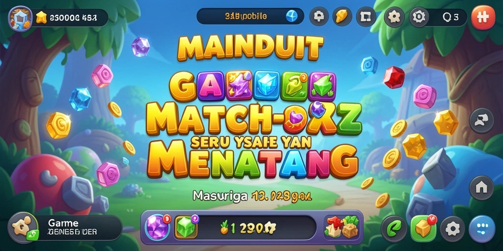 Tampilkan gameplay seru dan strategis dari MAINDUIT, petualangan Match-3 yang menantang.