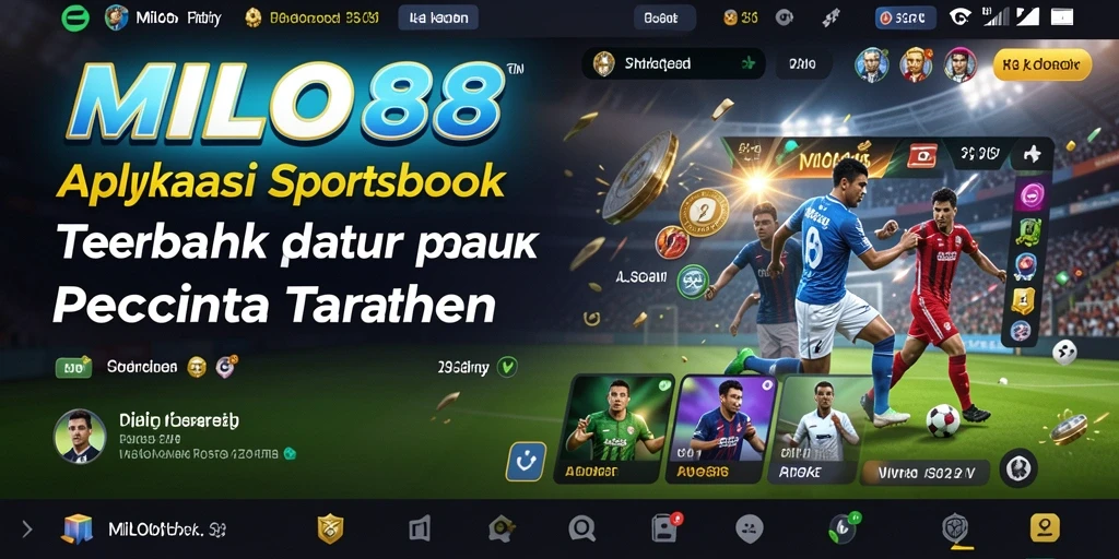 Tampilan gameplay menarik di <strong>MILO88</strong> saat taruhan olahraga.