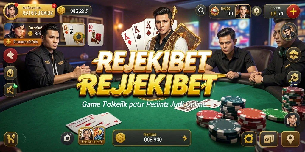 Gameplay Poker yang seru dan interaktif di REJEKIBET.