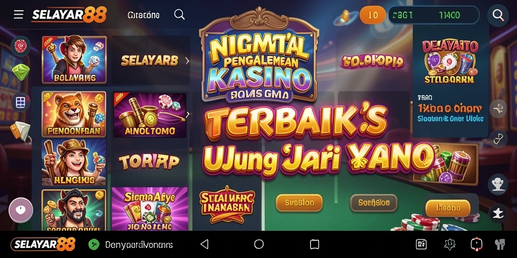 Tampilan gameplay SELAYAR88 yang menawan dan mengasyikkan.