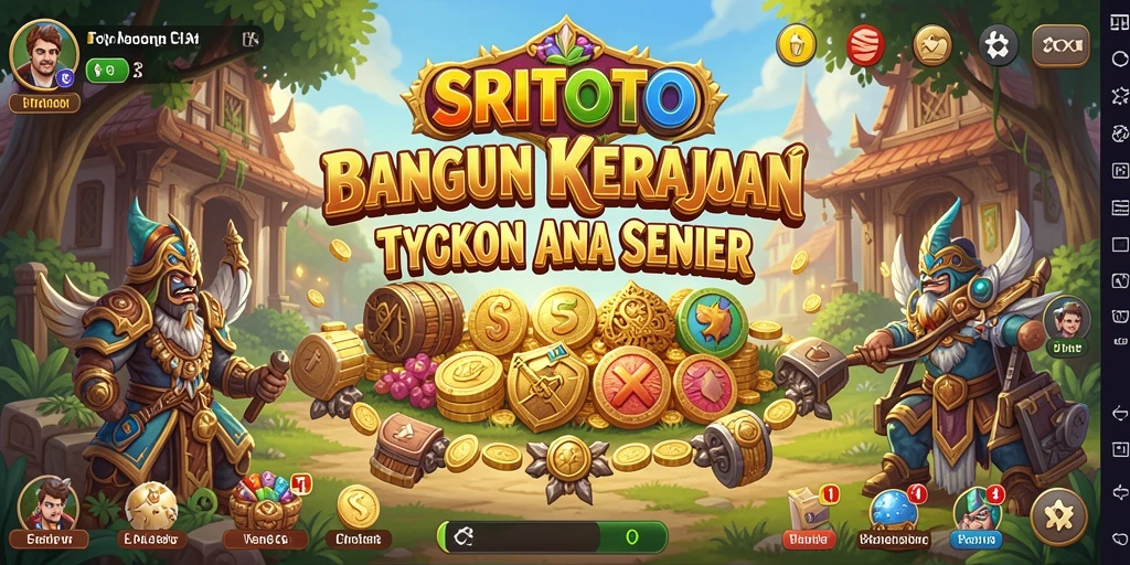 Tampilan gameplay SRITOTO yang memukau pada genre Tycoon.
