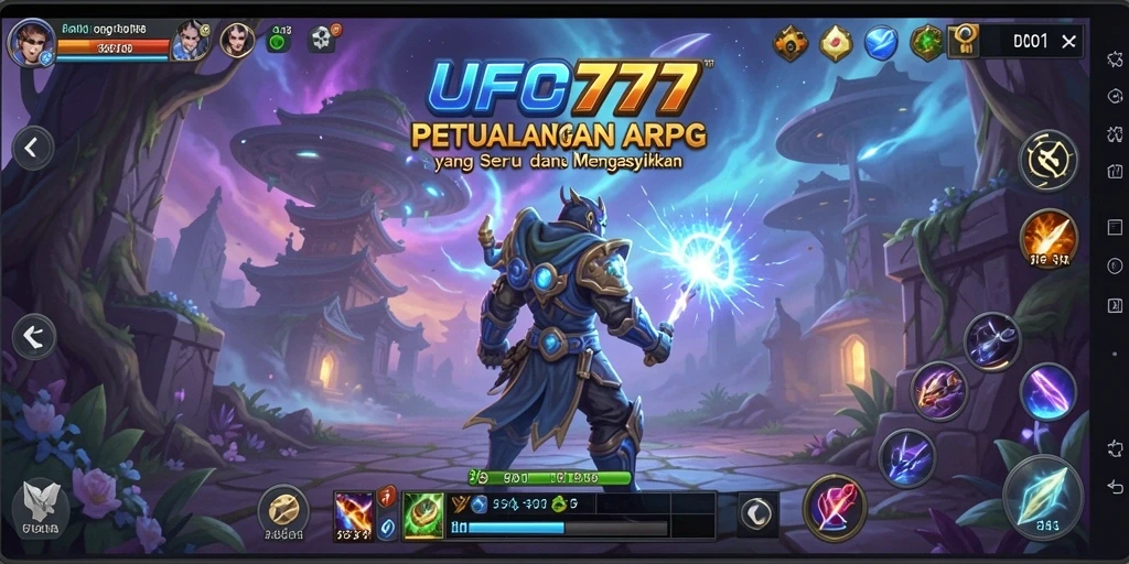 Gameplay mendalam dan pertarungan seru di dunia fantasi.