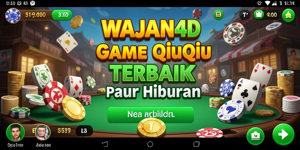 Tampilan gameplay QiuQiu yang menegangkan di WAJAN4D.